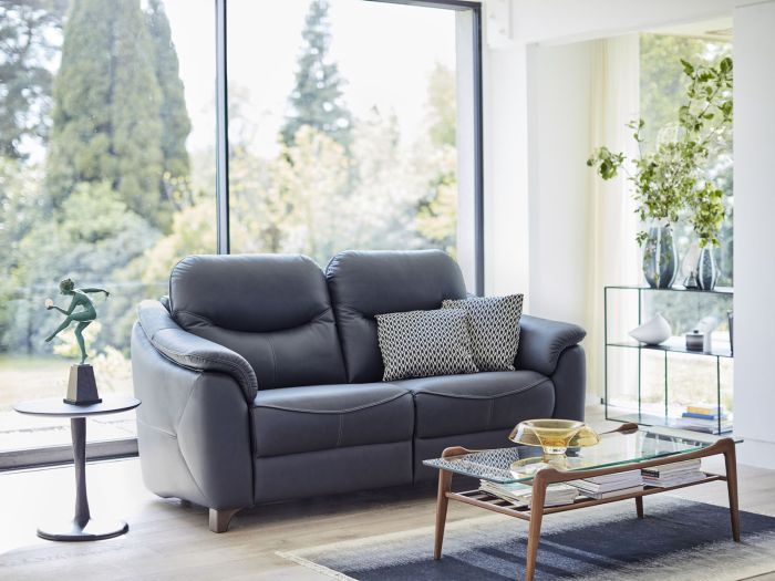 Jackson 2 Seater Sofa In Leather Range L