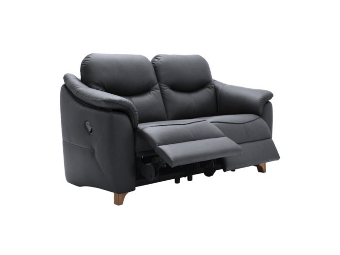 Jackson 2 Seater Double Manual Recliner Sofa In Leather Range L