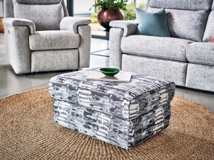 Ellis (Fabric) Footstool - type B Fabric