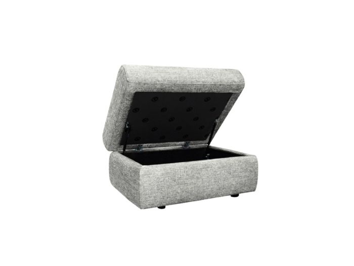 Ellis (Fabric) Storage footstool - type B Fabric