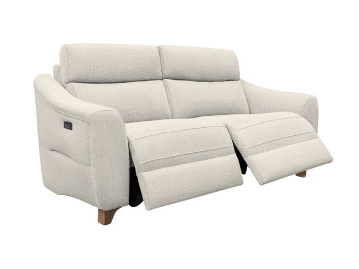 Monza (Fabric) 3 seater (double power recliners) (with usb) - type W Fabric