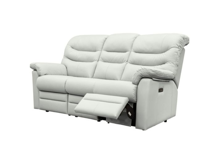 Ledbury (Leather) 3 seater (rhf power recliner)(with headrest and lumbar) - type H Leather