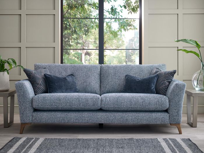 Milo 3 seater sofa - type Fabric