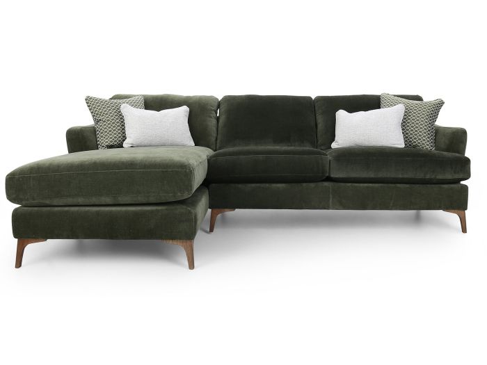 Ophelia 2.5 seater (chaise sofa) (lhf chaise) (complete) - type Fabric