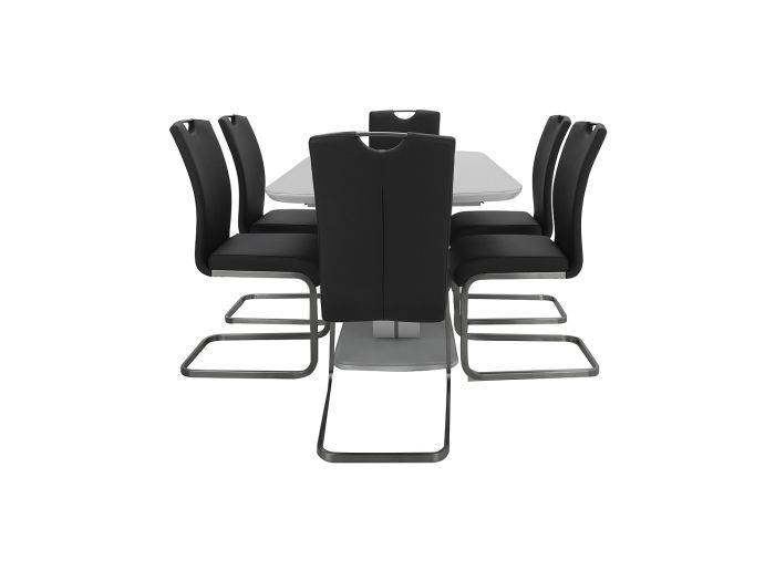 Parma Table + 6 chairs