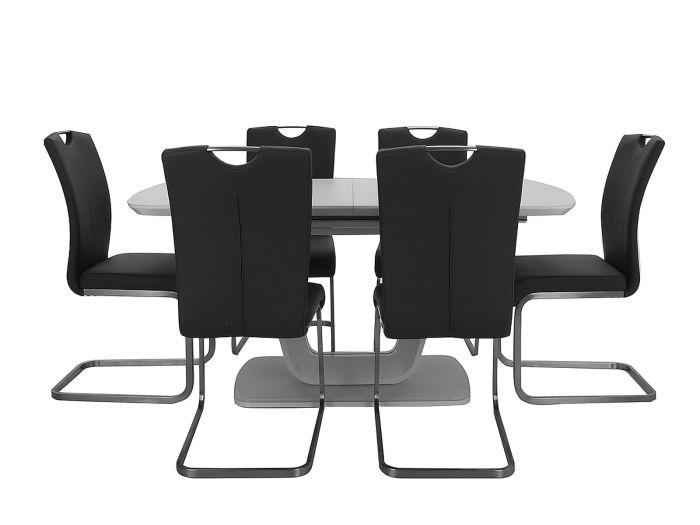 Parma Table + 6 chairs
