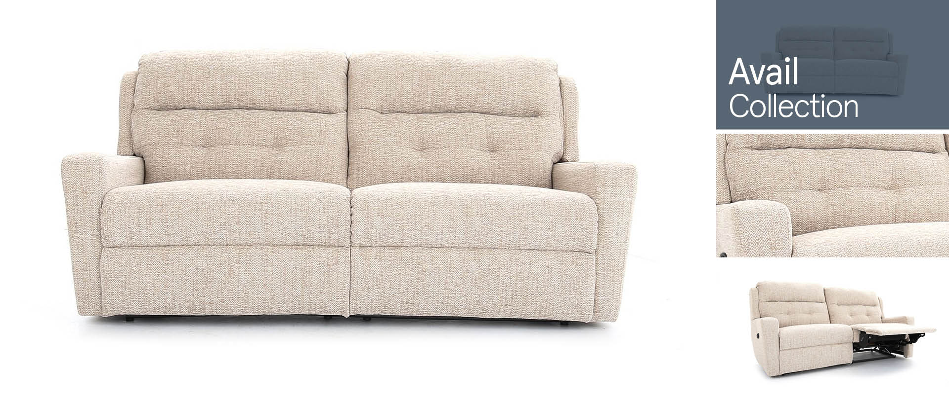 Avail All Fabric Sofa Ranges