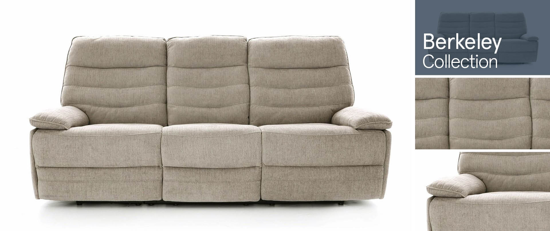 Berkeley All Fabric Sofa Ranges