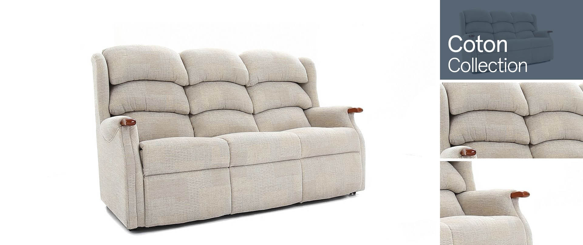 Coton All Fabric Sofa Ranges