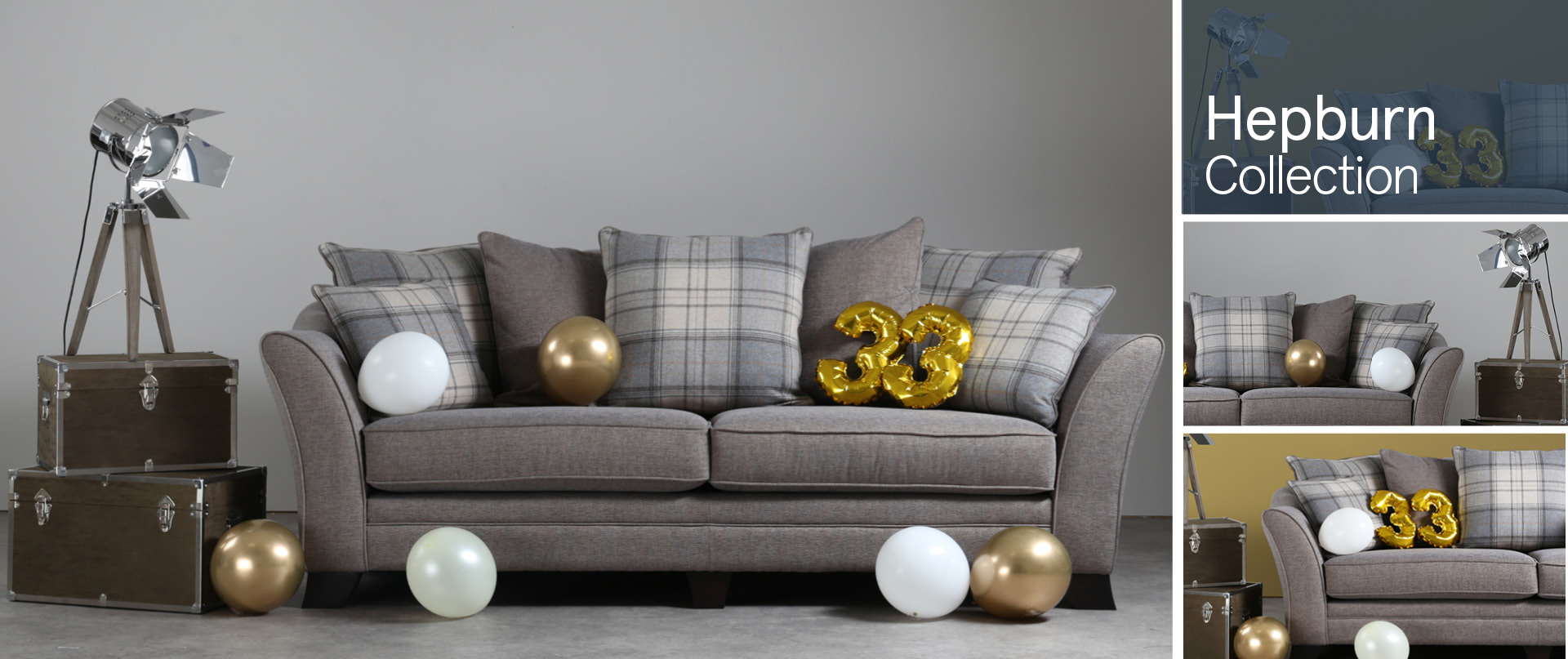 Hepburn Fabric Sofa Ranges