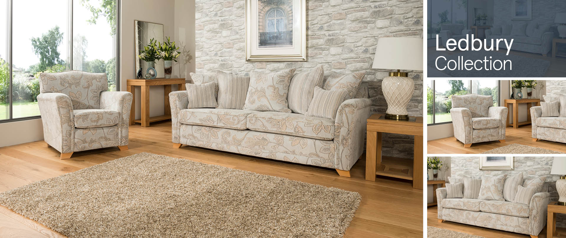 Ledbury Fabric Sofa Ranges