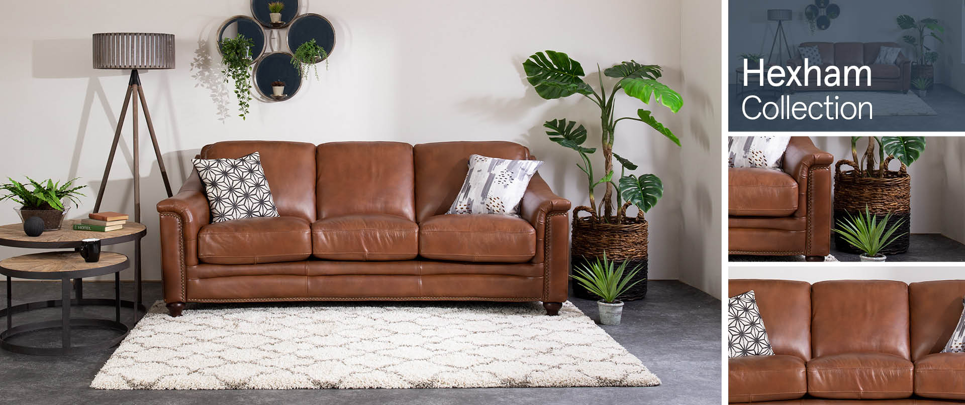 Hexham Leather Sofa Ranges
