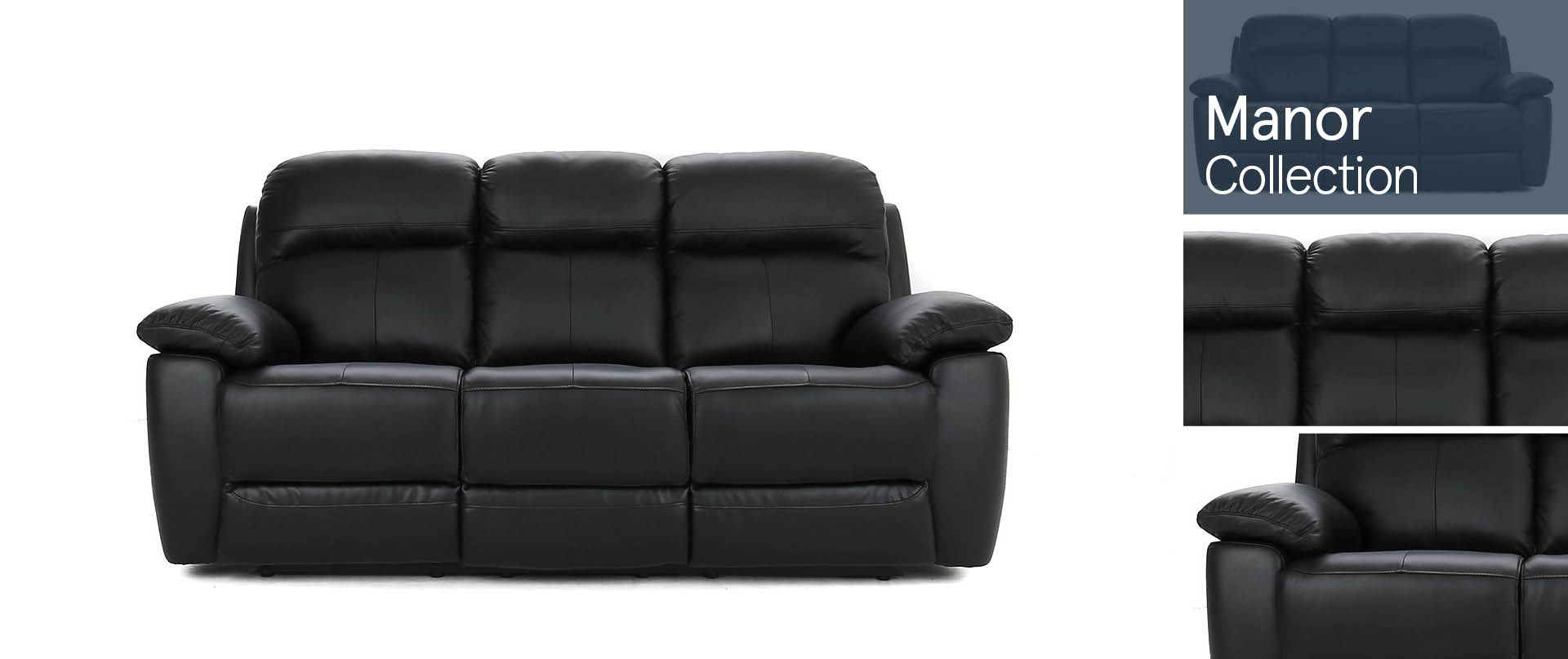 Manor Leather Sofa Ranges