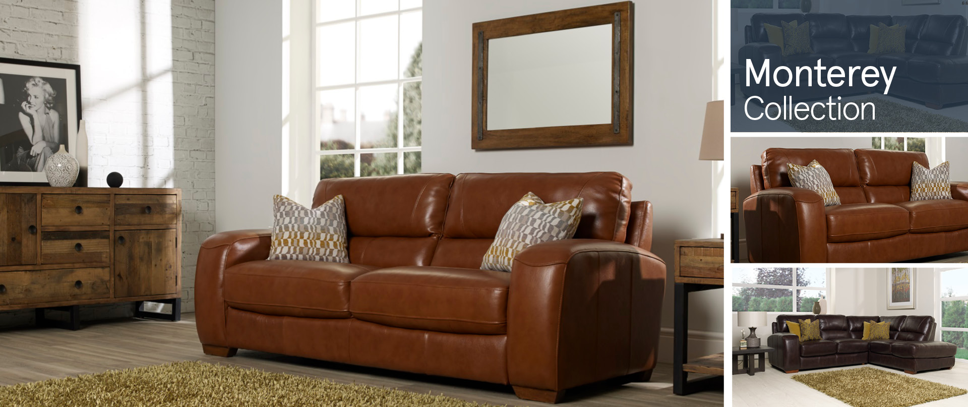 Monterey Leather Sofa Ranges